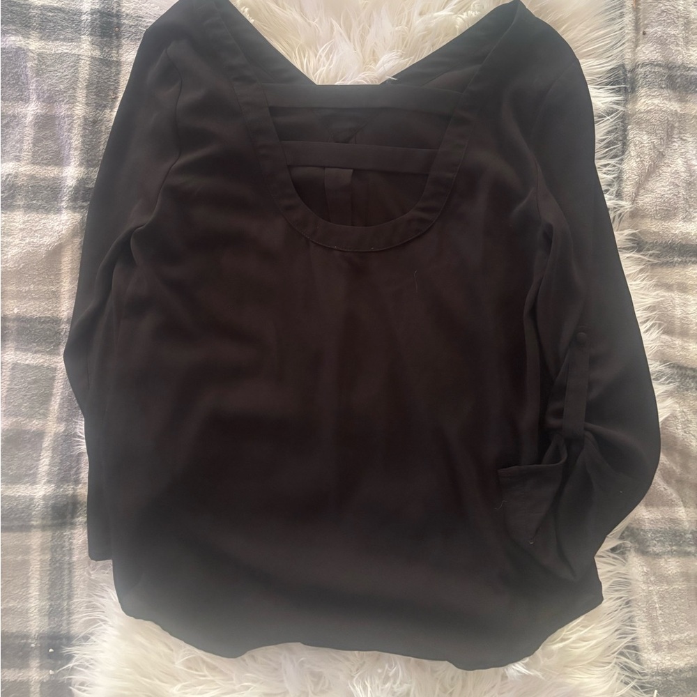 Cute black dress shirt